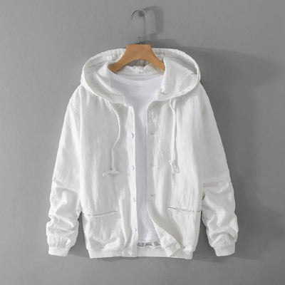 NOAM LINEN HOODIE